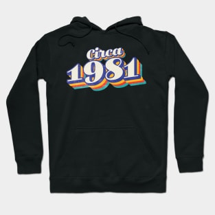 1981 Birthday Hoodie